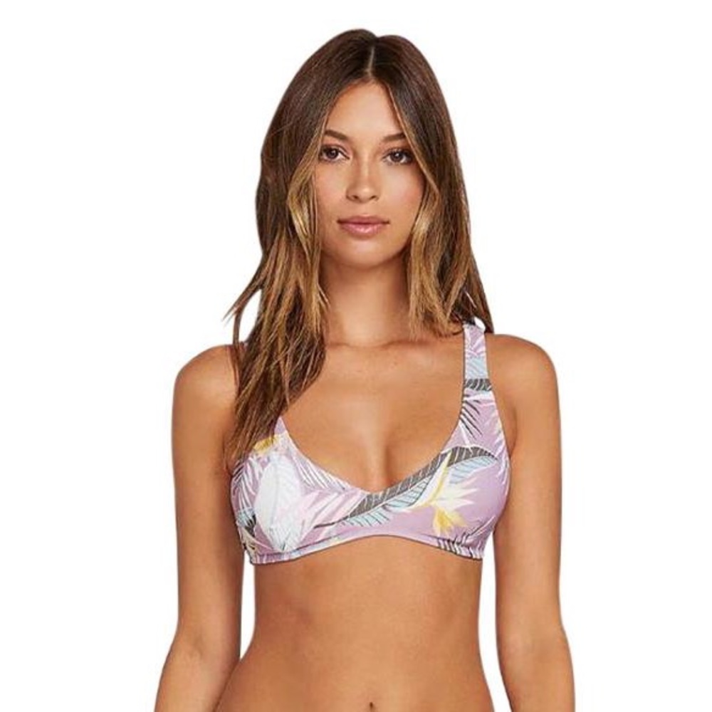 Volcom Don’t Leaf V Neck Bikini Top